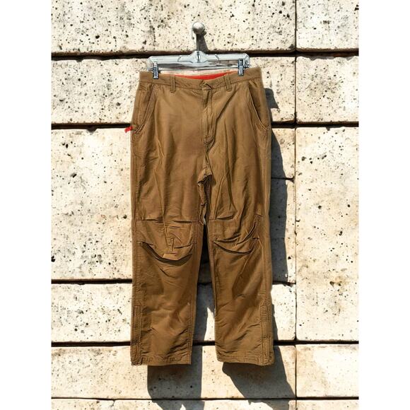 Gap Utility Paratrooper Pants 33x34 Y2K Streetwear Military Twill Zip Hem VNTG - Picture 1 of 11